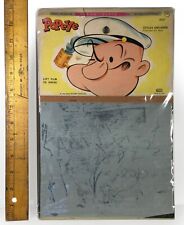 Vintage Popeye the Sailor 1963 Magic Slate Collectible Toy *Missing Stylus picture
