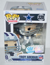 Funko POP Football NFL Dallas Cowboys Troy Aikman #220 Figure Exclusive MINT🔥 picture