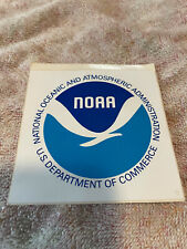 National Oceanic And Atmosheric Adminisration Sticker....Vintage....NOAA picture