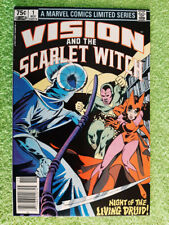VISION AND THE SCARLET WITCH #1 NM Newsstand Canadian Price Variant RD5990 picture