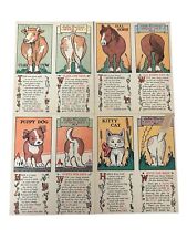 1930 Hal Horse Puppy Dog Kitty Cat Clara Cow John Martins Spool Set Lot Of 4 CPF picture
