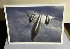 USAF Brian Shul Autograph SR-71 Final Flight Jet Aircraft Greeting Card ref#c picture
