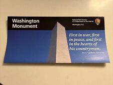 Brand New Washington Monument NPS Official Brochure picture