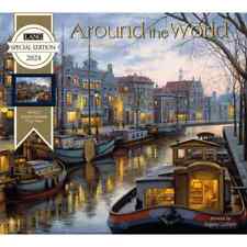 Lang Companies,  Around the World Special Edition 2024 Wall Calendar picture