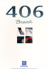 1998 Peugeot 406 Break 5/98 V2 Dutch Sales Brochure picture