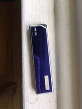 Colibri  Vintage Lighter Purple/Blue Untested Japan picture
