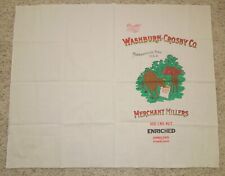 Vintage WASHBURN CROSBY Co Feedsack Bag Cloth ~ 35
