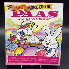 NOS Paas Easter Egg Coloring Kit 1996 Made in America picture