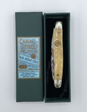 Canal Street Cutlery Two Blade Muskrat Oiled Rams Horn Gentleman’s Pocket Knife picture