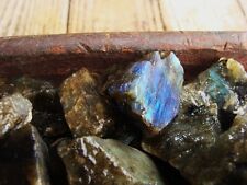 2000 Carat Lot of Unsearched Natural Labradorite Rough + a FREE faceted gemstone picture