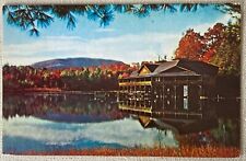 Kanuga Lake Pinnacle Mountain Hendersonville North Carolina Vintage Postcard picture