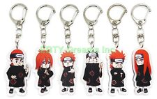 Set of 6 Naruto Anime Acrylic Keychain Six Paths Of Pain  picture