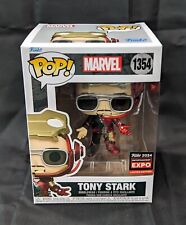 Funko Pop Marvel Tony Stark Iron Man 1354 - C2E2 Shared Sticker + Protector picture