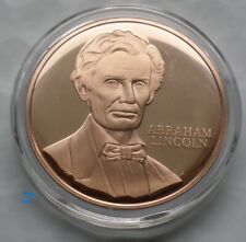 President Abraham Lincoln Memorial Washington DC 1972 Bronze Proof Medal picture