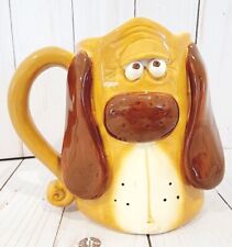 Douglas Brown Bassett Hound Dog 3-D Face Ceramic Coffee Mug Cup  picture