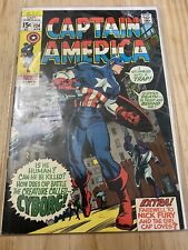 Captain America #124 Comic Book EXCELLENT GRADING WORTHY condition April 1970 picture