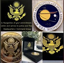 NATIONAL AERONAUTICS & SPACE ADMINISTRATION 'NASA' Challenge Coin USA picture