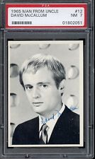 1965 Man From Uncle #12 David Mccallum PSA 7 picture