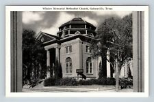 Gainesville TX, Whaley Memorial Methodist Church, Texas Vintage Postcard picture