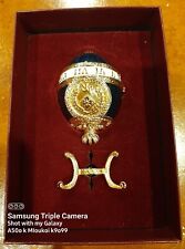 MINT - Joan Rivers Imperial Treasures The Timepiece Enamel Faberge Egg Clock picture