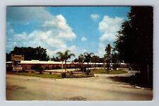 Bartow FL-Florida, Tropical Hotel Court, Advertising, Vintage Souvenir Postcard picture