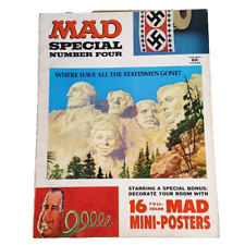 Mad Magazine Annual Special 1971 #4 Clint Eastwood 16 Posters Sky Diving Fold In picture