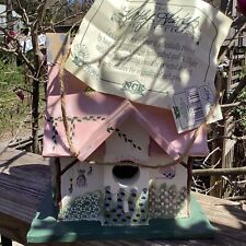 VTG~Signed Kathy Hatch Birdhouse collection English Garden Cottage picture