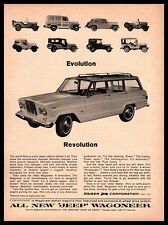 1964 Jeep Wagoneer 4-Wheel Drive Station Wagon Kaiser Toledo OH Vintage Print Ad picture