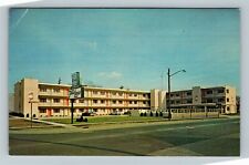 Springfield IL Travel Lodge Street View Swimming Pool Illinois Vintage Postcard picture
