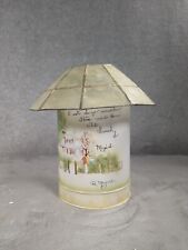 Rare Tin Candle Cover with Lamp Shade by D. Morgan picture