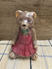 Vintage Bear Candle Country Looking Set 8 Inches Still Has Plastic Wrapping picture