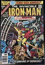 The Invincible Iron Man King-Size Annual #4 1977 F to F+ (6.0-6.5) picture