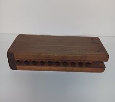Antique  Wooden 10 Cigar Mold Tobacco Press Is made in the U.S.A. picture