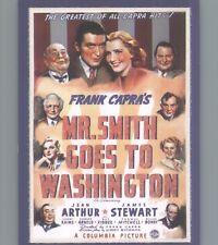 Mr Smith Goes To Washington Classic Movie Poster Glitter Trading Card Breygent picture