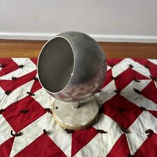 Vintage Chrome MCM Eyeball Lamp As Is Worn Flaws Salvage  picture