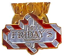 T.G.I.F. Friday's Restaurant WOW Lapel Pin picture