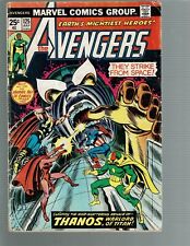Avengers 125 Thanos Starlin Death Storyline Captain Marvel G/VG- picture