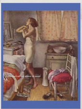 POSTCARD / Laura KNIGHT / The bedroom, 1931 picture