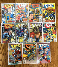 Cable #1-11 VF/NM Marvel 1993 Vol 1 Gold Foil | Combined Shipping Available picture