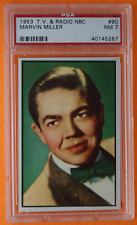 1953 Bowman TV and Radio Stars  NBC  #90 Marvin Miller  PSA 7 picture