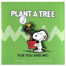 ⚡RARE⚡ PINTRILL x PEANUTS Plant A Tree Snoopy Pin *LIMITED EDITION* BRAND NEW 🌿 picture