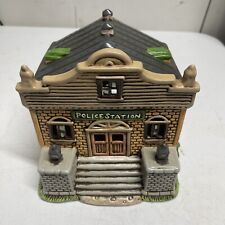 Lefton 1987 Colonial Village Police Station, Vintage, #06344 Christmas house picture