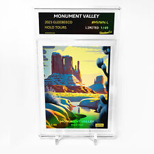 MONUMENT VALLEY Art Card 2023 GleeBeeCo Holo Tours #MVWN-L /49 Made picture