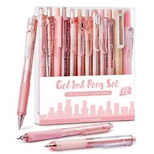 FourCandies 12Pack Pastel Gel Ink Pen Set, Cute Note Taking 0.5mm Fine Point ... picture