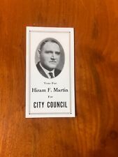 Postcard  vintage ink blotter Hirman F Martin city council York PA picture