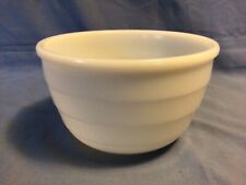 Vintage General Electric White Ribbed Stand Mixer Bowl Milk Glass replacement picture