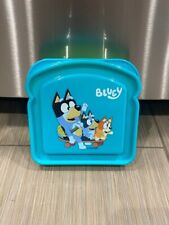 Bluey reusable sandwich container tupperware picture