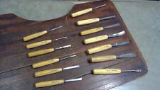 Pfeil Swiss Made - Wood Carving Chisel Set of 13 NICE picture