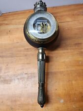 VINTAGE METAL WESTWOOD TORCH GLOVE WALL SCONCE BAROMETER MADE IN GERMANY picture
