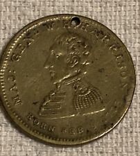 Major General Harrison - Peoples Choice - In the Year 1841 Campaign Rare Token  picture